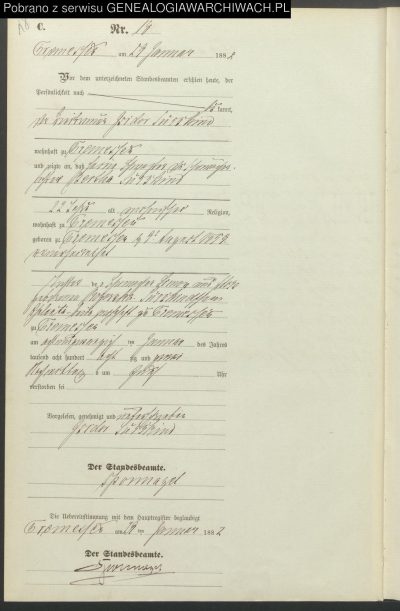 akt zgonu Bertha Susskind