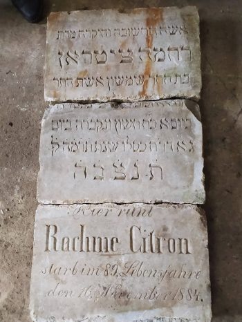 fot Kasia Sudaj macewa Rachem Citron