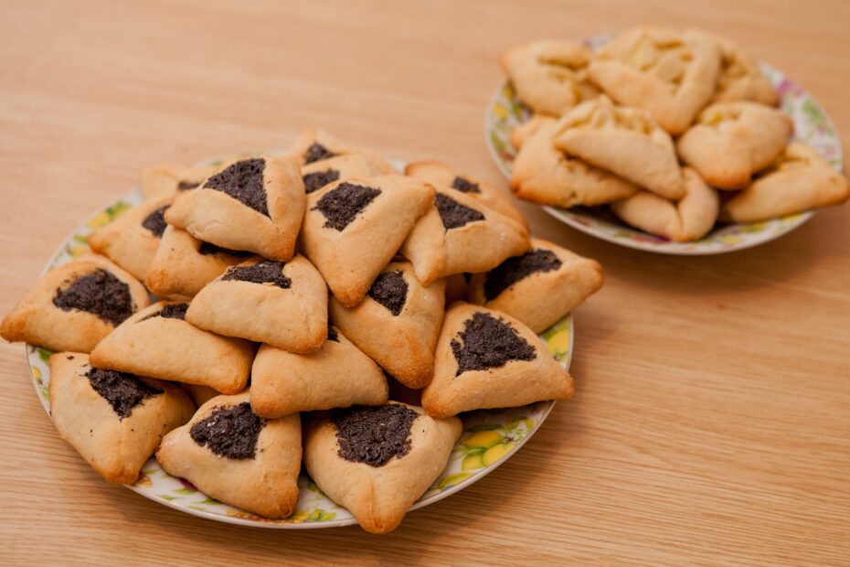 hamantasze - ciastka na żydowskie Święto Purim
